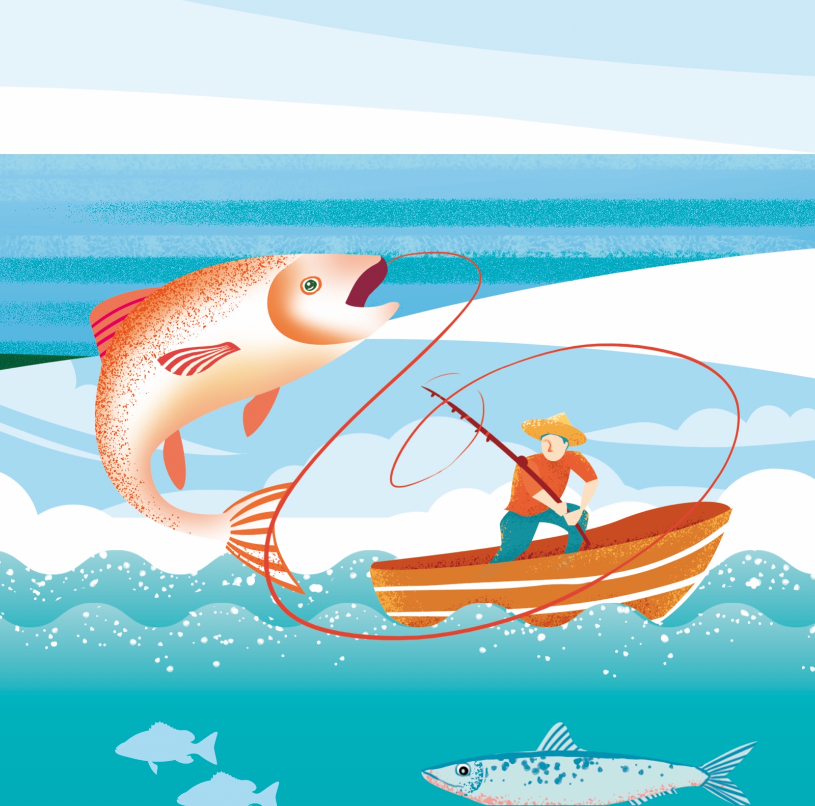 城市品牌輔助插畫(huà)